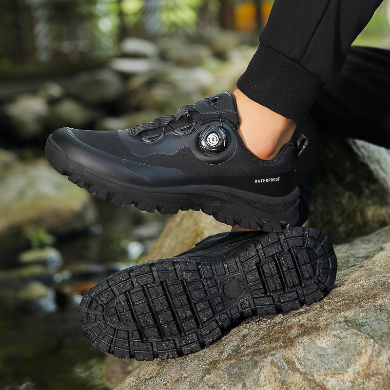 2025 New Fashionable Large Size Lightweight Spring Hiking Outdoor Sports Shoes Casual Shoes Mesh Men's Dad Shoes Breathable