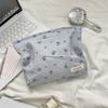 Floral Makeup Bags Women Cosmetic Bag Artistic Print Clutch Bag Travel Organizer Wash Bag Portable Makeup Pouch Key Phone Pouch