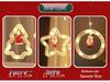 USB LED Icicle String Lights with Star & Curtain Design for Christmas