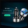Multi-Function Smart Car Charger with Digital Display and Dual USB Ports