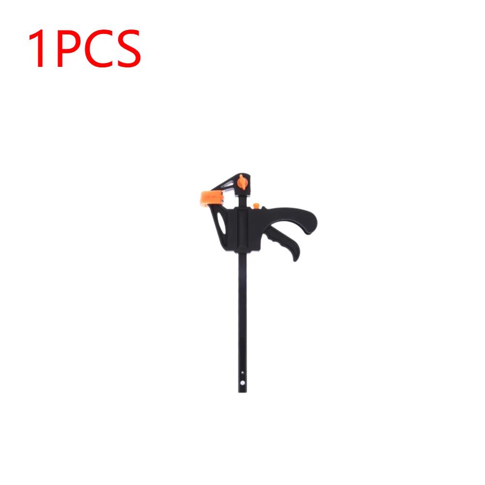 

1-10Pcs 4 Inch F Type Woodworking Clamp Heavy Duty Quick Grip Clamp Ratchet Release Practical Convenient Durable DIY Hand Tool