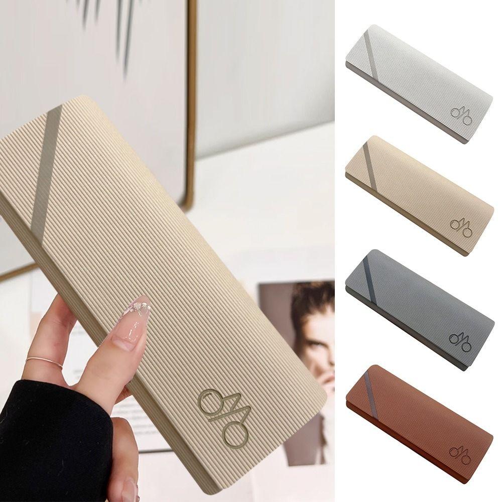 Stress Resistance Glasses Boxes Holder PU Leather Reading Eyewear Case Sunglasses Pouch  Students