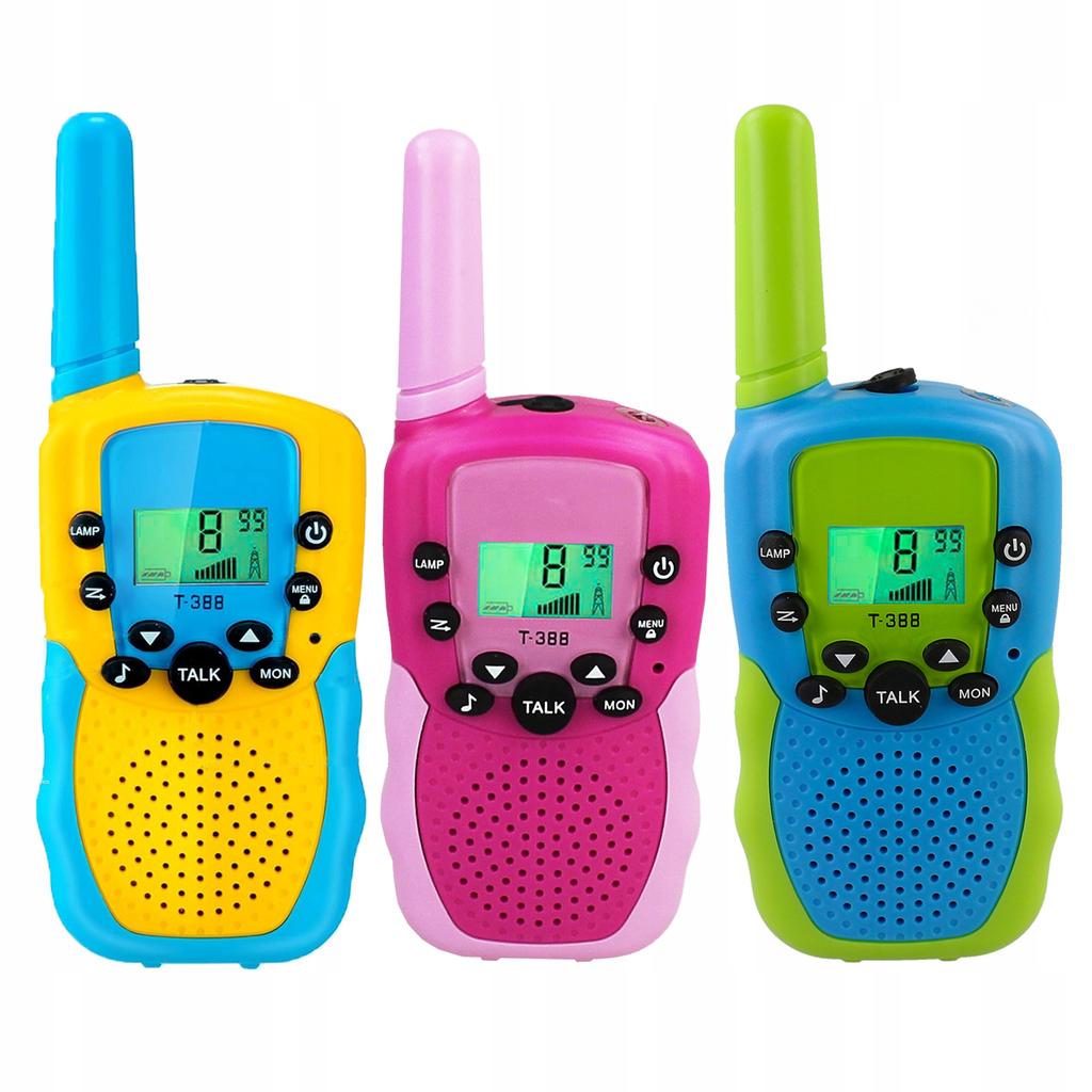 [PACZA] Walkie Talkie Set for Kids 3 Pieces Z3322