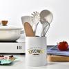 Silicone Kitchen 6-Piece Mini Cooking Set: Non-Stick Pan, Spatula, Spoon, Whisk, Storage Buckets.