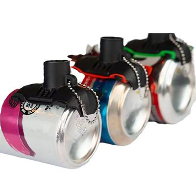 Ouvre-bouteille porte-clés outil de bière avec entonnoir intégré ouvre-boîte innovant pour boissons gazeuses boissons énergisantes fournitures de fêtes de vacances