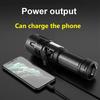 Powerful LED Flashlight XHP120 Rechargeable Portable Tactical Torch Super Bright Camping Outdoor Search and Adventure Flash Lamp