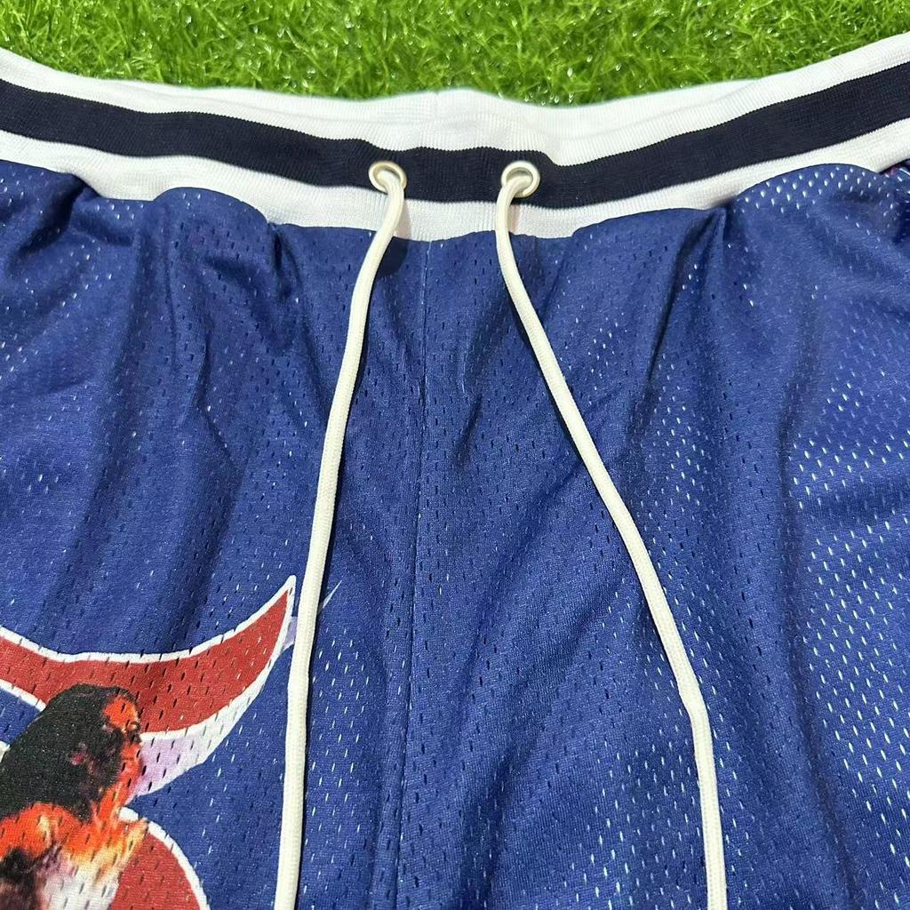 Unisex Trendy Quick-Dry Digital Print Basketball Shorts - American & European High Street Style