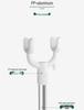 Retractable Stainless Steel Clothes Drying Pole - Extended Balcony Support for Hanging and Sunning Garments.