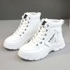 Stivali Moda Donna Primavera Autunno Tuttofare Sneakers con ZIP Alta Qualità Comodi Aumento Scarpe Casual Stivale da Neve Botas De Mujer