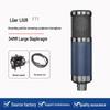 48V Pro Large Diaphragm Condenser Microphone for Recording, Live Streaming, & Voiceovers