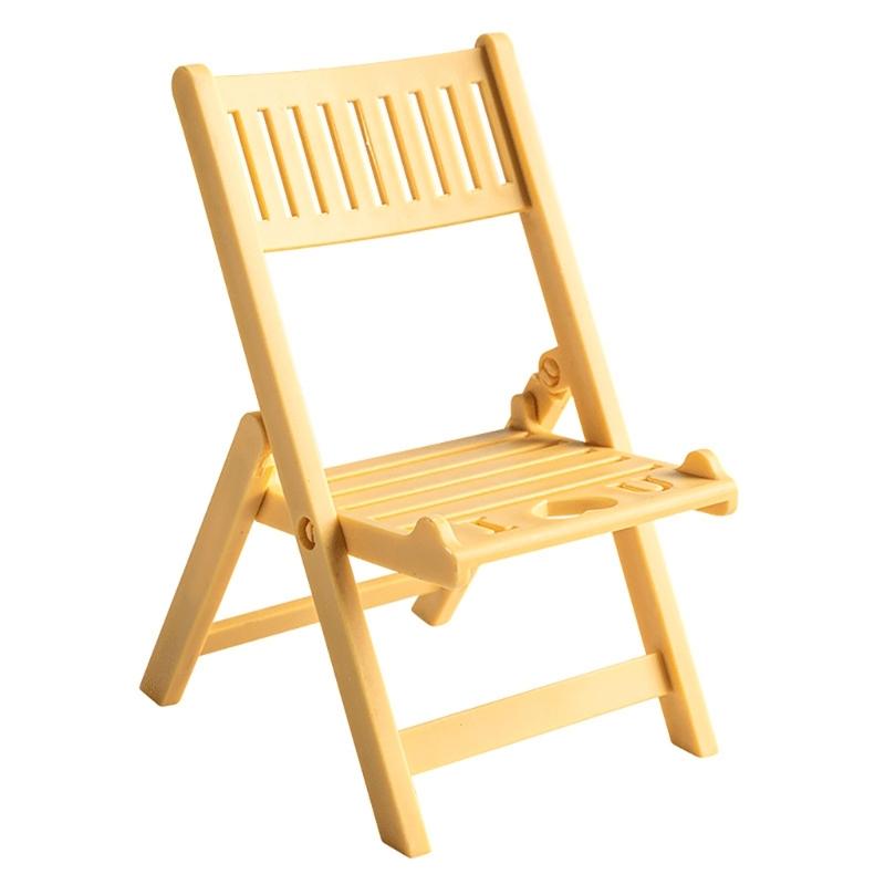 

Foldable Phone Stand for Desk Chair Shape Cellphone Holder Portable Cellphone Cradle Desktop Dock Universal