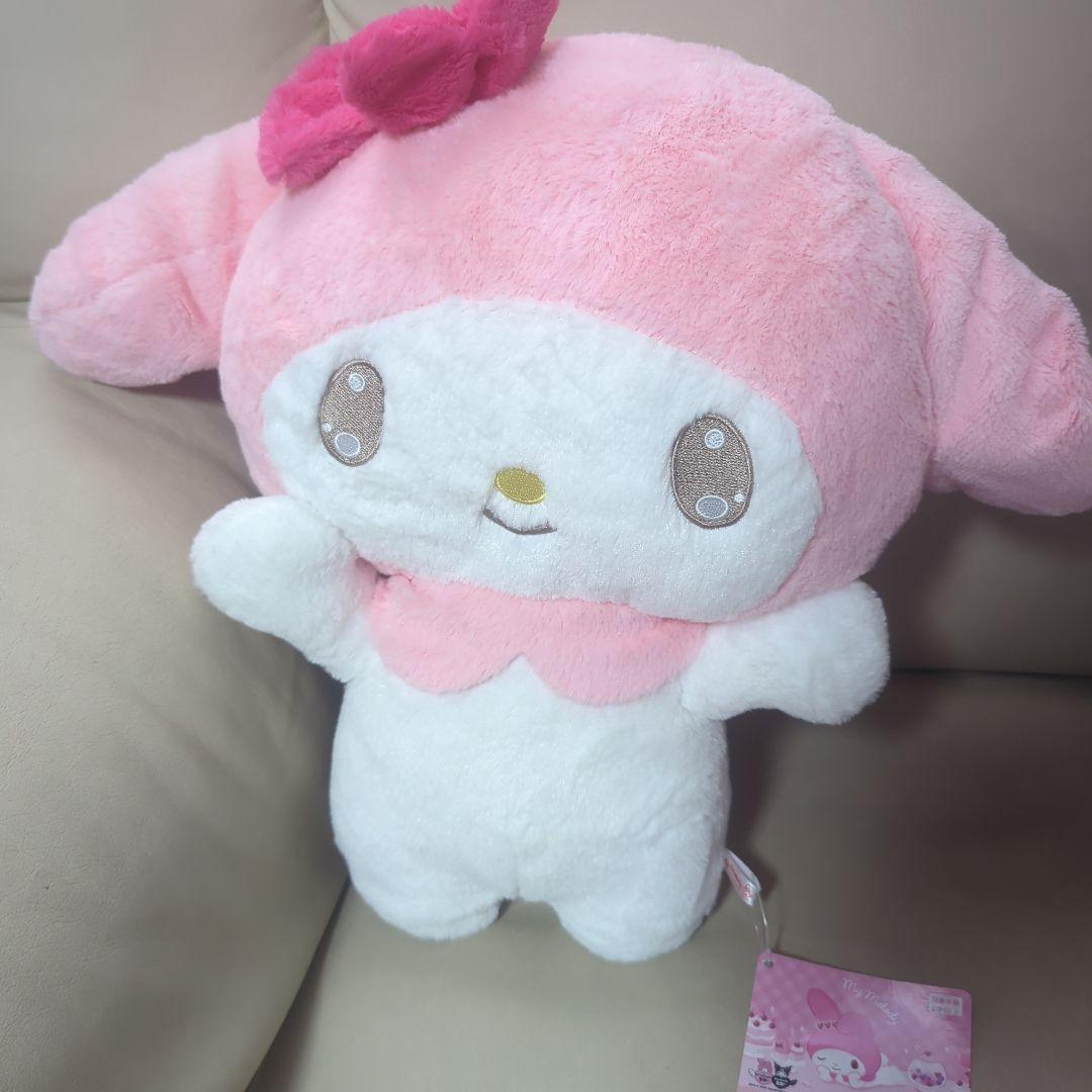 My Melody Takko Dakko! super big stuffed animal