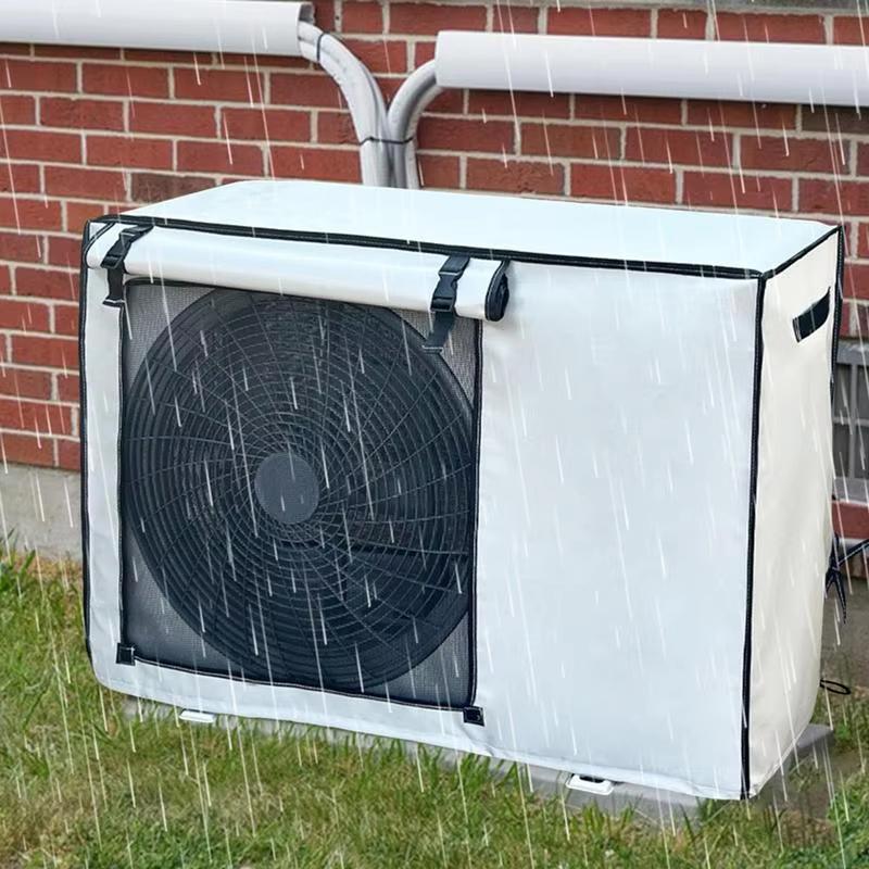 1pc Outdoor Air Conditioning Cover Oxford Waterproof Sunscreen Air Conditioning Main Unit Protective Dust Covers Rainproof Case
