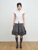 Peullijeupeulojegteu Pin-Stripe Button Top