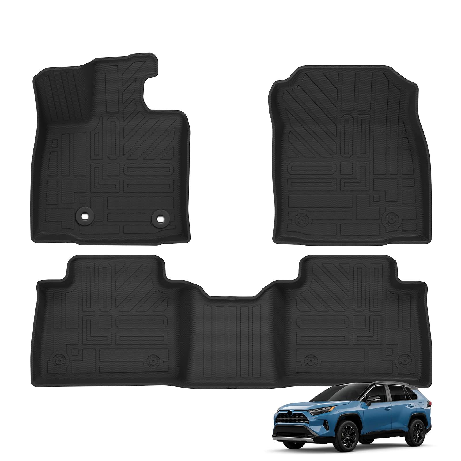 для Toyota RAV4 2026 Бензиновый Автомобиль Всепогодные 3D TPE Коврики в Салон Противоскользящий Вкладыш в Багажник Вкладыш в Спинку Сиденья Аксессуары