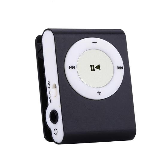 Mini MP3 Player Kartenslot Metall Tragbar TF Clip USB Sport Digital Musik