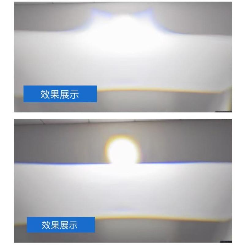 Automotive LED Nebelscheinwerfer Bifokallinse 2,0 Zoll mit direktem Lasertyp Ultrahell Fern- und Nahlicht integriert 2-Zoll Nebelscheinwerfer