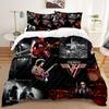 New Singer Eddie Van Halen Bed Sheet Set Bedding Set Single Twin Full Queen King Size Bed Set Adult Kid Bedroom Duvet Cover Sets