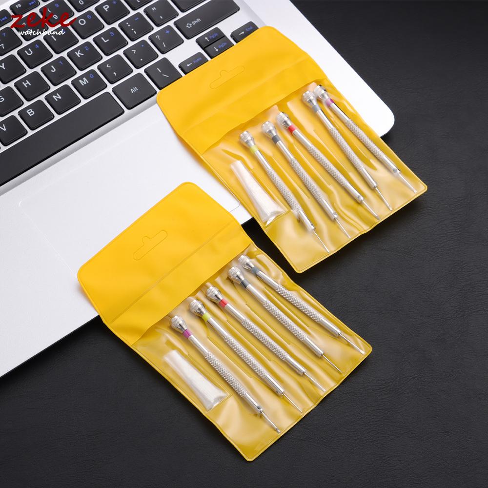 13pcs 0.6-2.0mm Precision Screwdriver Set for Watchmaker High Hardness Steel Micro Cross Repair Kit for Watches Glasses Jewelry