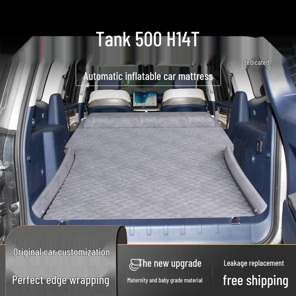Tank 500 Hi4t SUV Inflatable Car Bed Mattress for Trunk