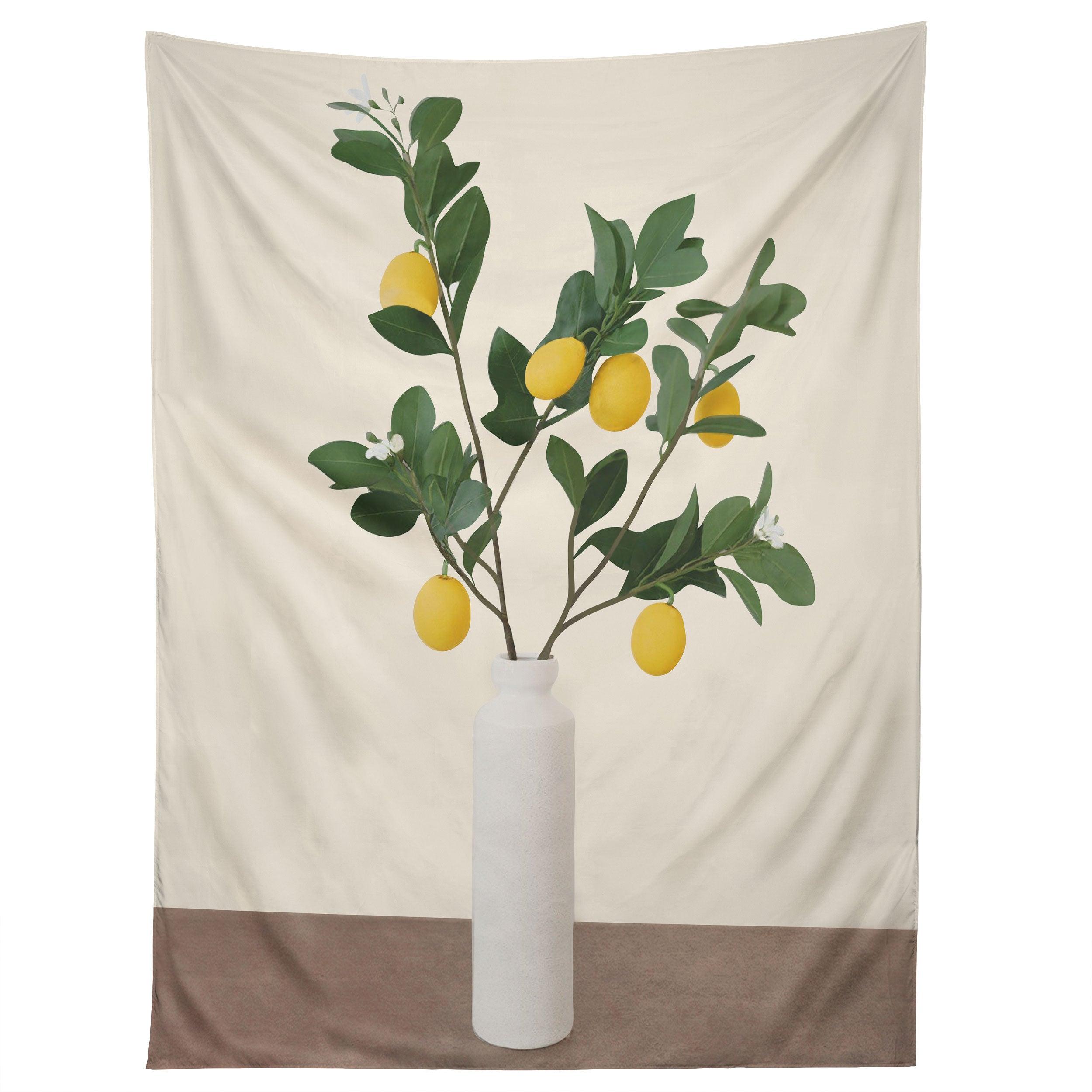 LEMON BRANCHES II tapestry 75x100