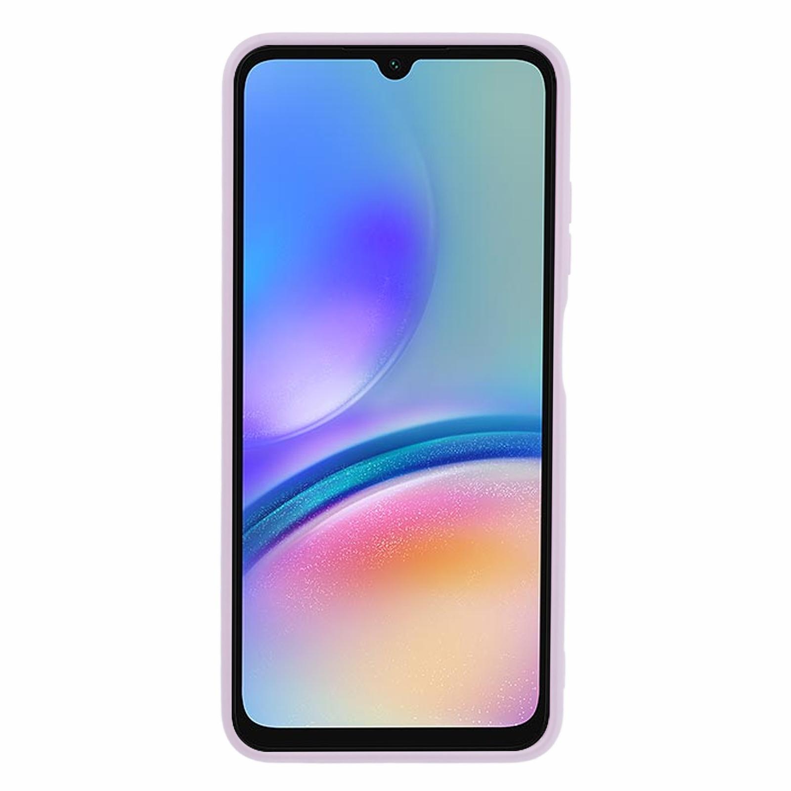 

For Samsung Galaxy A05s 4G Case Lens Precise Cutout Soft TPU Phone Cover White