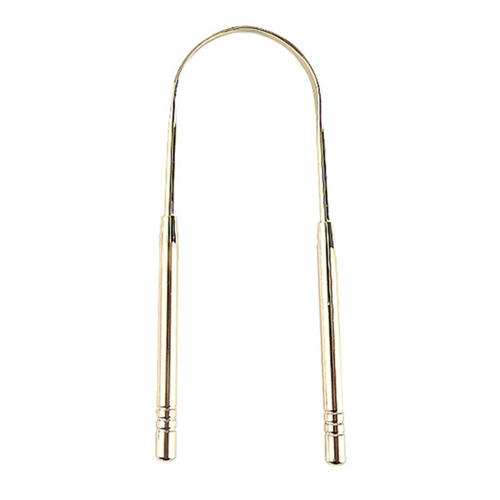 Čistič škrabek na jazyk z nerezové oceli Čistič čerstvého dechu Ústní hygiena s krabičkou