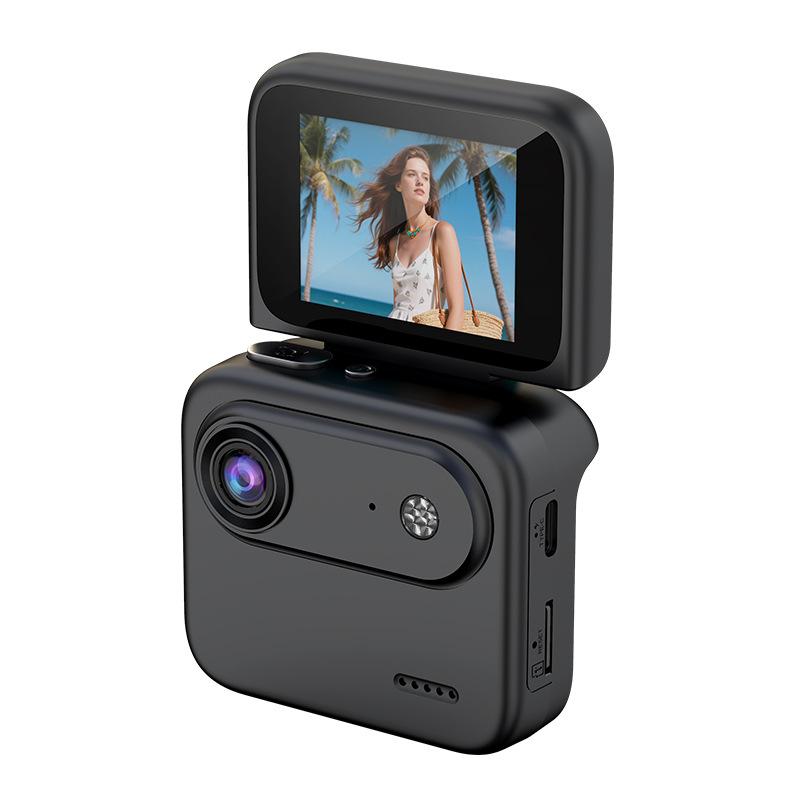 Y360 Action Camera With Flip Screen 4K Ultra HD Recording VLOG-Ready Image Stabilization Wide-Angle Lens Cycling Camera