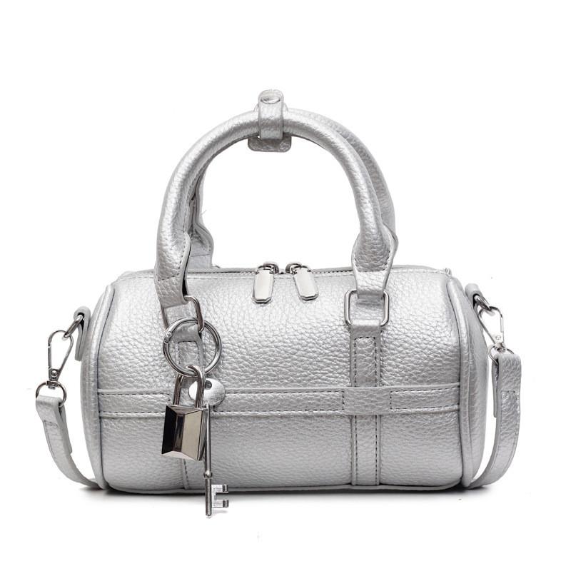 Solid Colorbag Women Summer Pu Casual Crossbody Bag With Zipper Closure For Daily Use