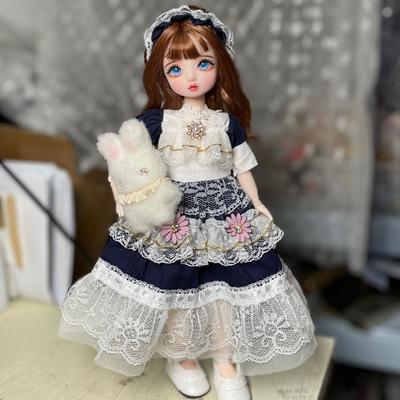 30CM Handgemachte Mini Puppe Niedlichen Puppen Prinzessin Kleidung Anzug Kind Spielzeug Mädchen Geschenke