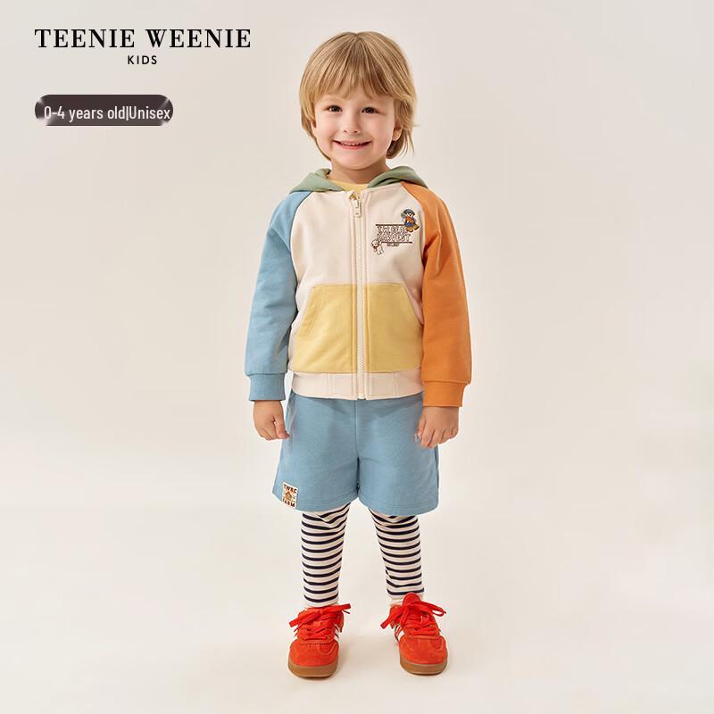 Детские полосатые брюки Teenie Weenie с имитацией многослойности XL