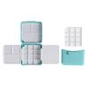 Empty Watercolor Palette, Watercolor Tins Box Palette Paint Case with Empty Pans, Paint Tray Palette Box for Watercolor