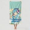 Anime D-dramatical M-Murder Towel Drying Bath Towel Applicable To Light Swimming Camping Yoga Beach Out