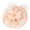 Feather Decorated with Mesh Veil Hat Outdoor Tulle Hair Accessory Fascinator For Weddings Special Occasion