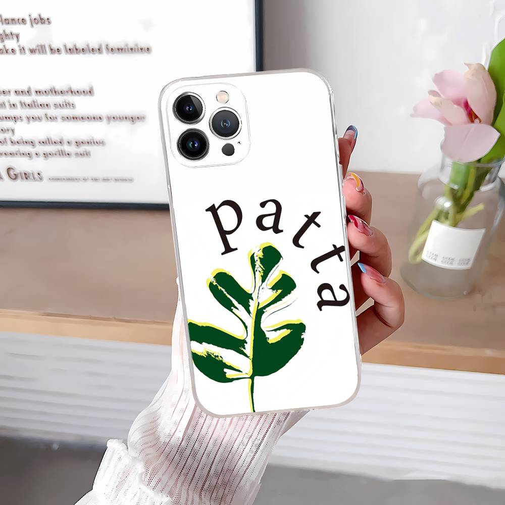 Fashion P-patta For iPhone 17 16 16e 15 14 13 12 11 Pro Max Mini Plus Phone Case