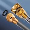 New 1.5/2M Silicone Showerhead Hose Latex Powerful Flexible Pipe Anti-Winding High Pressure Shower Tube Bathroom Accessories