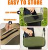 Portable Mini Folding Backpack Stool Outdoor Adjustable Chair with Carry Bag Lightweight Camping Hiking Folding Fishing Stools