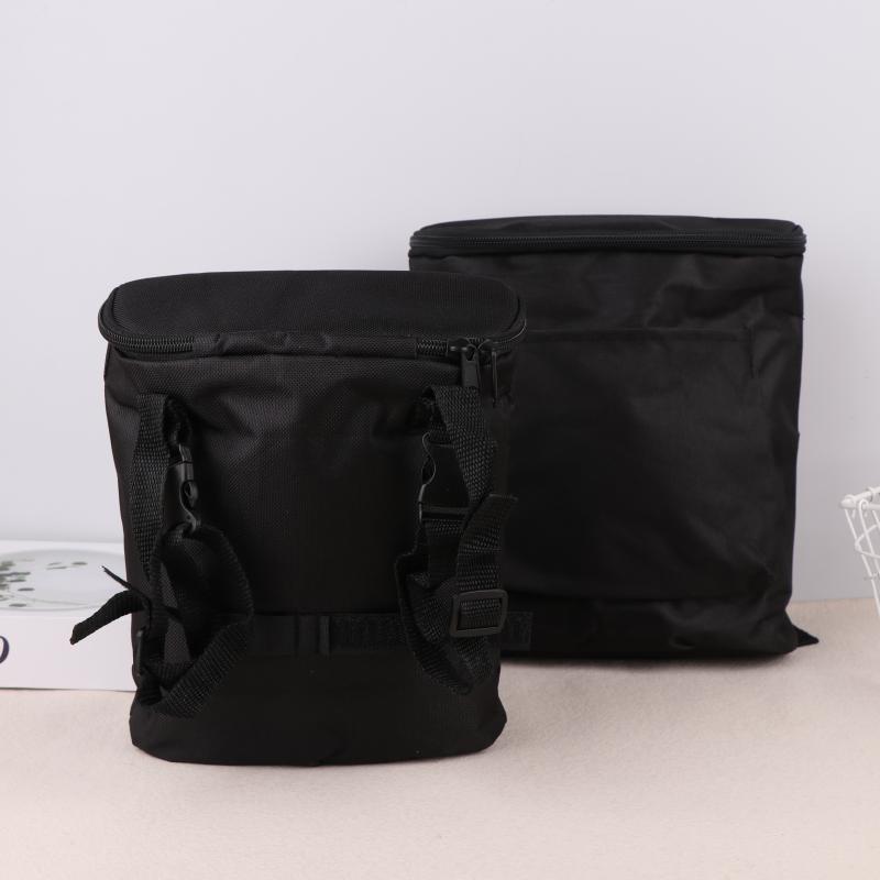Borsa Manubrio in Tessuto Oxford ad Alta Capacità Borsa Portaoggetti Rimovibile Adatta per Motociclette e Veicoli Elettrici