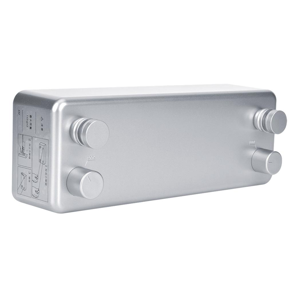 Dual Lines Retractable Clothesline Clothes Drying Line for Indoor Hotel Home Balcony Bathroom