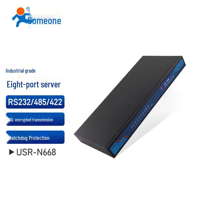 

USR IOT N668 8-Port Industrial Multi-Serial Server