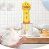 Small Yellow Duck Pet Cleaning Bathing Electric Foam Machine Usb Charging Automatic Soap Dispenser Foam Machine Pet Accessories