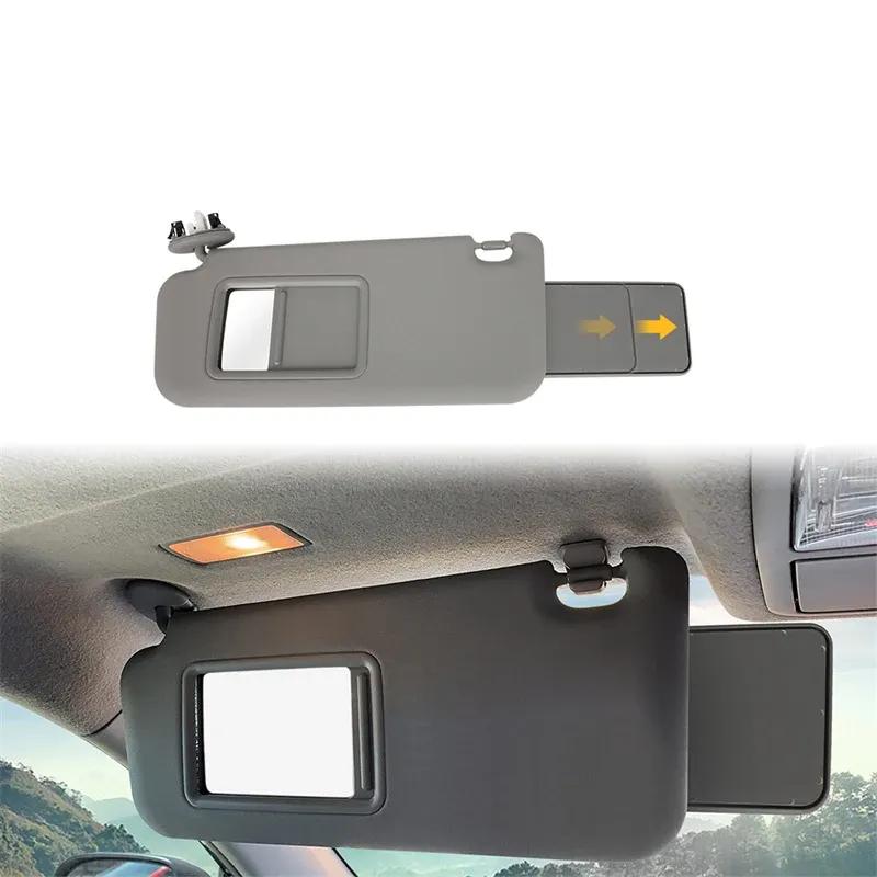 Left Driver Side Sun Visor Block Shade For Toyota RAV4 2006 2007 2008 2009 2012 Gray Auto Parts 74320-42501-B2