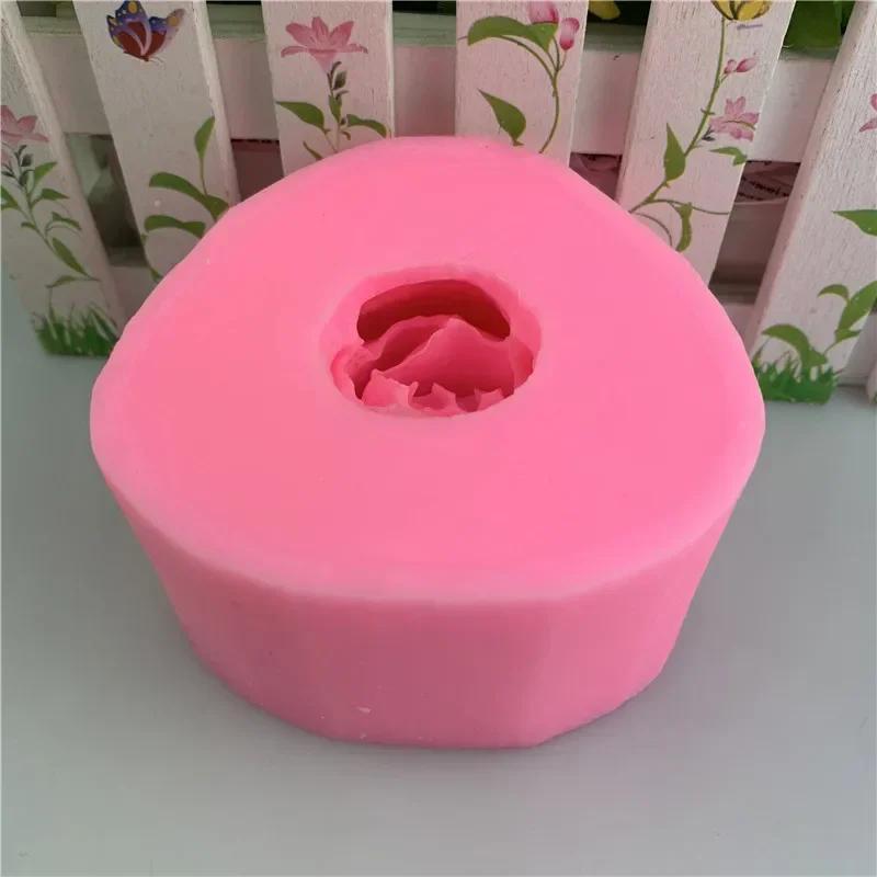 Neuer Kreativer Neue Dreidimensionale Blumenmodellierung Silikonform Manuelle Zuckerkuchenform Blume Backdekorationswerkzeug