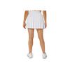 Asics Classic Skort Solid Color Elastic Waist Classic Quick-Dry Pleated Casual Skirt Women skirts White 2042A299-100