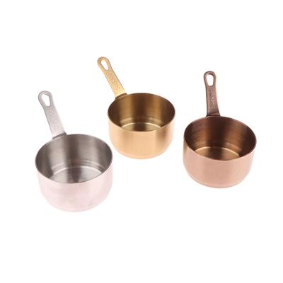 Stainless Steel Milk Pot For Cooking Mini Sauce Pan Non Stick Small Saucepan Nonstick Small Pan Mini Pouring Pots With Handle
