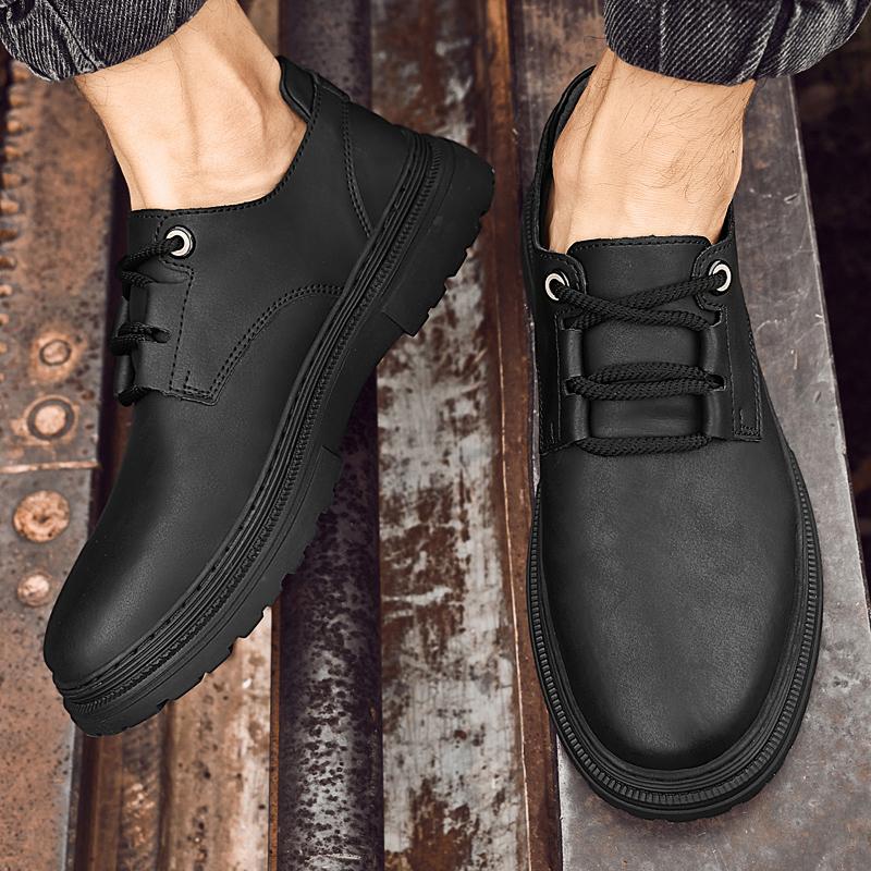 Fashion High quality trendy and fashionable men Shoes Lace Up Men's New Leisure  sneakers Plus size 37-47 Party office shoes
