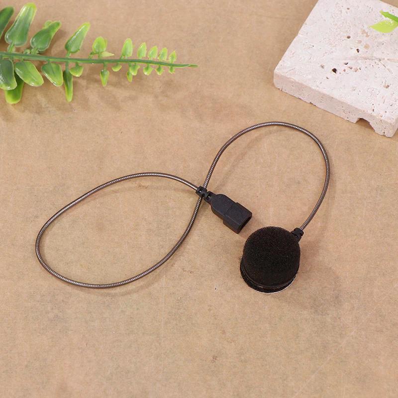 For Cardo Freecom/Spirit Motorcycle Helmet Bluetooth Intercom Soft Wire Microphone Hard Wire Microphone And 3.5mm Speaker
