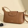 New Luxury High-capacity Ladies Shoulder Bag Solid Color PU Leather Fashion Niche Designer Casual Handbag Crossbody Bag For Girl