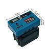 DC To AC Inverter DC 18V-21V To 220V AC Power Converter Smart Fast Charger Adapter With 2 USB Ports & 1 Type-C For Road Trip And