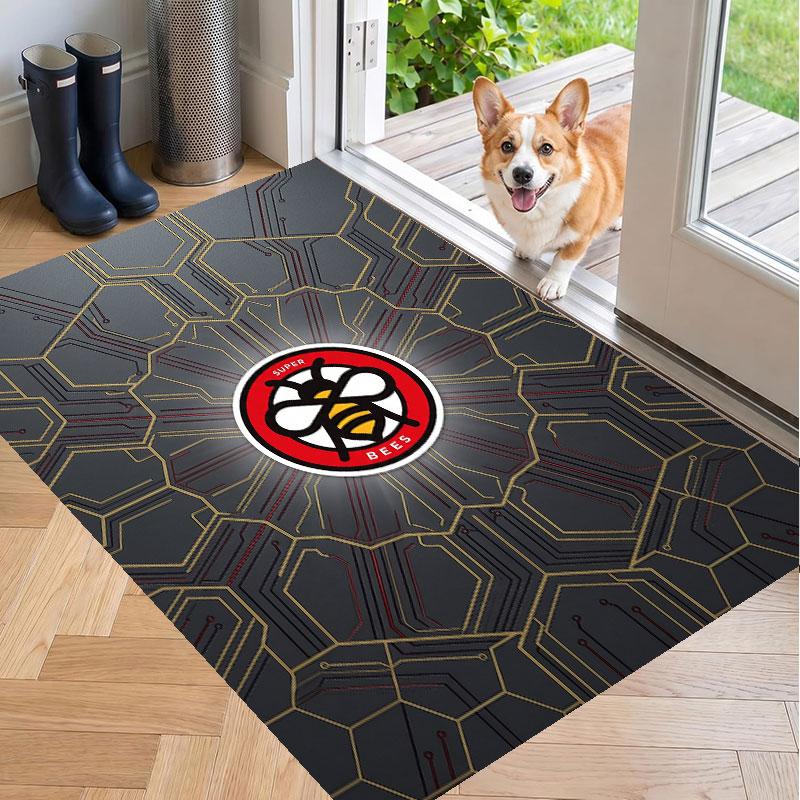Soft Floor Carpet Brentford Football Pattern Area Rug Decorative Mat For Home Room Decoration